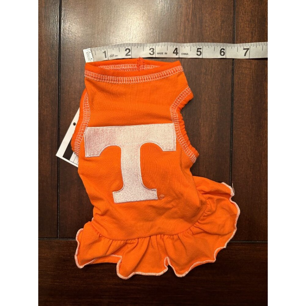 All Star Dogs Tennessee Volunteers Tiny Fleece Dog Dress - Picture 6 of 7